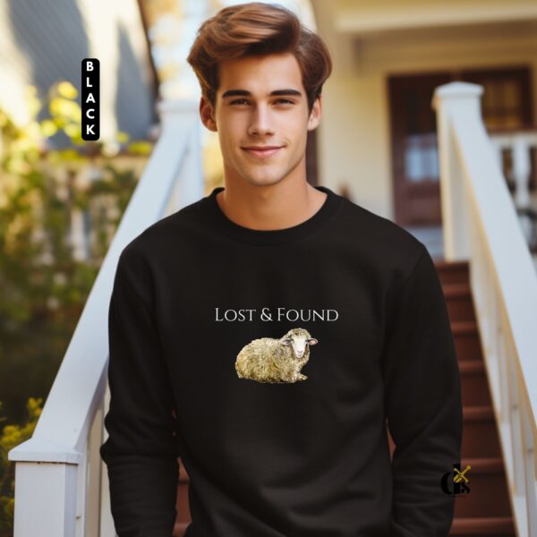 Lost And Found Christian Sweatshirt - Image 2