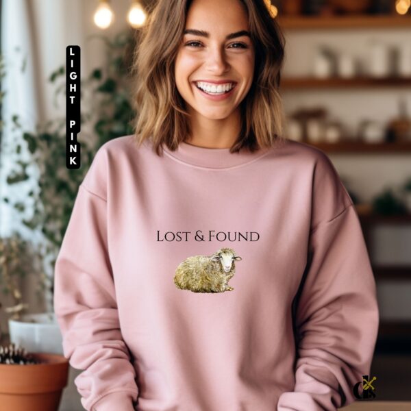 Lost And Found Christian Sweatshirt - Image 5