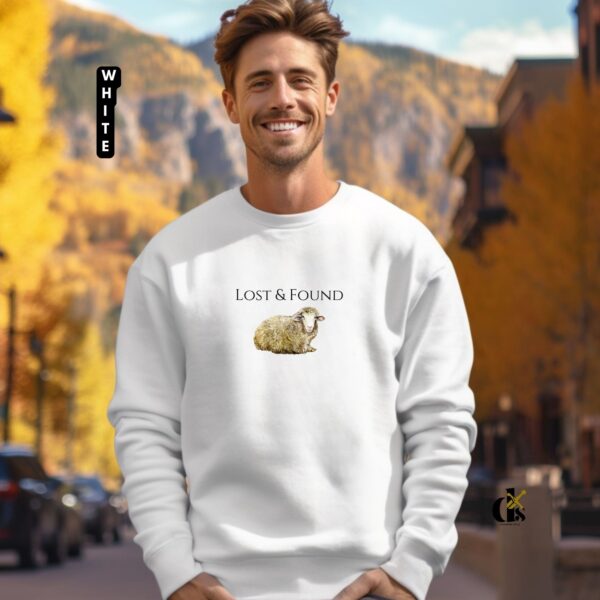 Lost And Found Christian Sweatshirt - Image 4