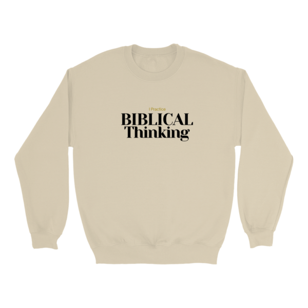 Biblical Thinking Christian Sweatshirt - Image 5