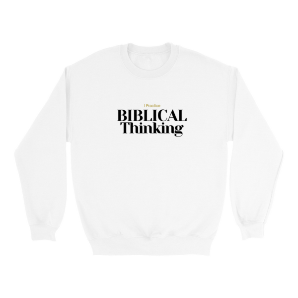 Biblical Thinking Christian Sweatshirt - Image 6